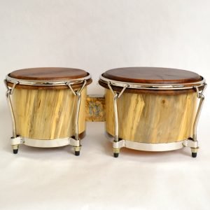spalted maple bongos