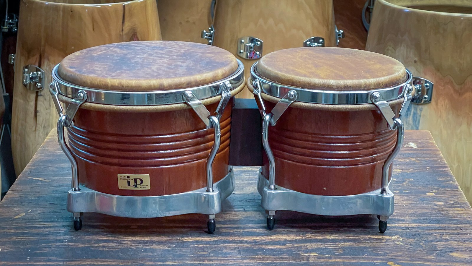 パーカッション・打楽器 LP Original model (Palisades Park NJ) Vintage LP, Palisades Park, NJ Bongos - Manito Percussion