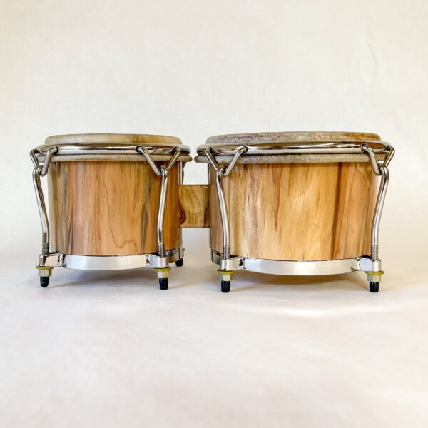 Spalted Sugar Maple Bongos - Image 3