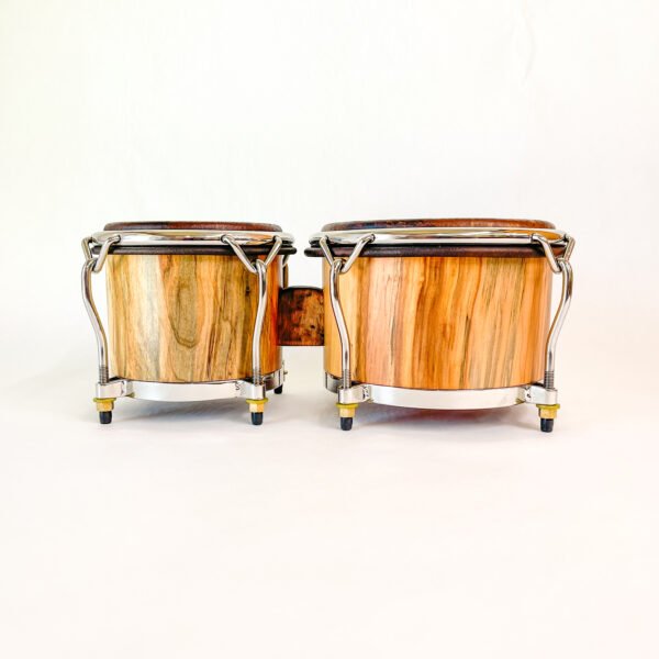 Spalted Rock Maple Bongos - Image 3